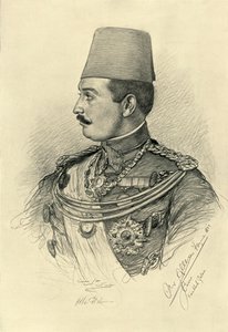 Abbas II. Helmy Bey, Koubbeh-palota, Kairó, Egyiptom, 1898. alkotó: Christian Wilhelm Allers