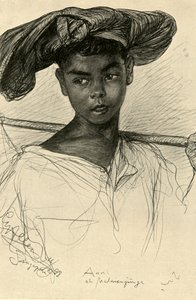 Mind – Malayan Boy, Szingapúr, 1898. alkotó: Christian Wilhelm Allers