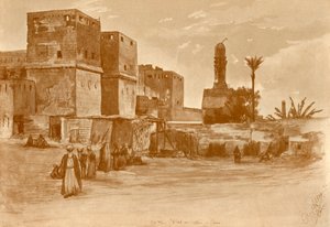 Bab al-Nasr kapu Kairóban, 1898.