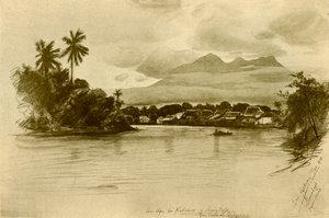Kali Mas folyó, Surubaya, Java, 1898.