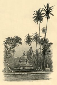 Natha Dewale szentély, Kandy, Ceylon, 1898. alkotó: Christian Wilhelm Allers