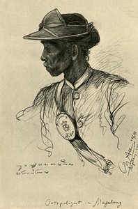 Rendőr, Magalang, Java, 1898. alkotó: Christian Wilhelm Allers