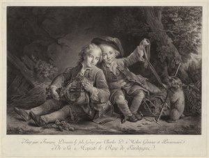 Parasztház alkotó: Christian Wilhelm Ernst Dietrich