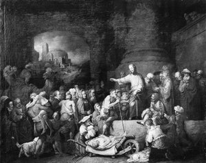 Krisztus gyógyítja a betegeket, 1742.