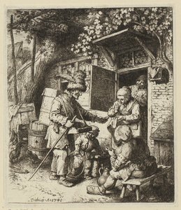 Jobbra forduló nő térdképe, jobb kezében gyűrűt tart alkotó: Christian Wilhelm Ernst Dietrich