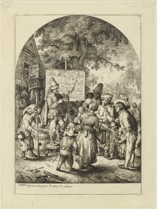 Patkányméreg-árus alkotó: Christian Wilhelm Ernst Dietrich