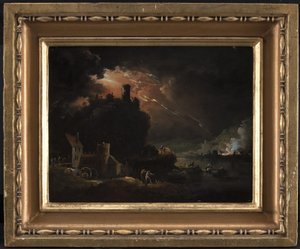 Vihar alkotó: Christian Wilhelm Ernst Dietrich