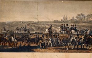 A Dnyeperen való átkelés 1820-as évek 1812. augusztus 14-én alkotó: Christian Wilhelm Faber du Faur von