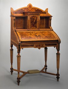 Íróasztal, Herter Brothers Company, 1869-71 (fa)