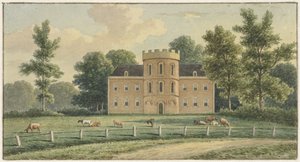 A House de Wildenborch, Lochem közelében alkotó: Christianus Hendricus Hein