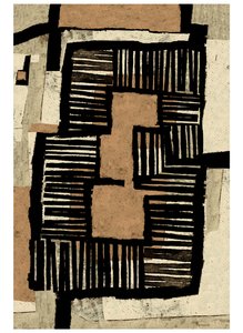 Shapes of Home, 2023 (monoprint)