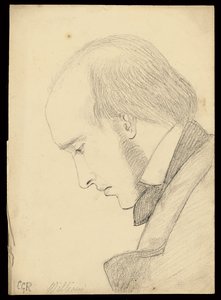 William Michael Rossetti portréja alkotó: Christina Georgina Rossetti