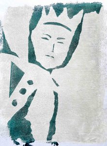 Absztrakt portré II alkotó: Christina Misuro