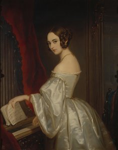 Maria Ivanovna Kochubey hercegnő portréja, született Baryatinskaya 1818-1843