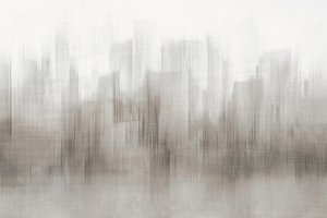 Absztrakt városi tükröződések alkotó: Christina Sillen