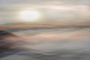 Álomszerű pasztell horizont alkotó: Christina Sillen