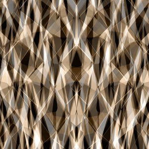 Meleg geometrikus absztrakció alkotó: Christina Sillen