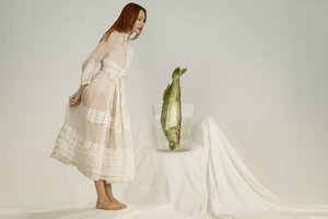 A kíváncsi nő és a hal alkotó: Christine von Diepenbroek