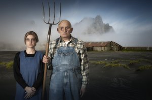 A komor farmházaspár alkotó: Christine von Diepenbroek