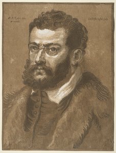 Egy szakállas férfi mellszobra, Giovanni Cornaro dózsa, 1632-1636. alkotó: Christoffel Jegher