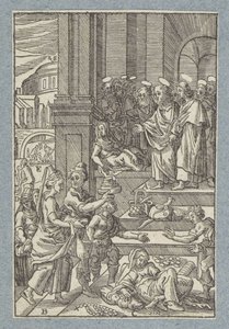 Ananias és Sapphira alkotó: Christoffel van Sichem (II)