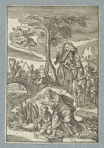 Eunuch keresztsége alkotó: Christoffel van Sichem (II)