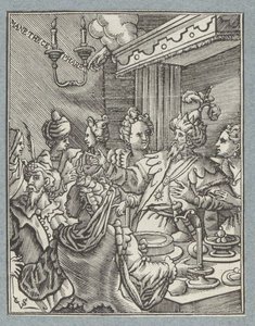 Belsazár ünnepe alkotó: Christoffel van Sichem (II)