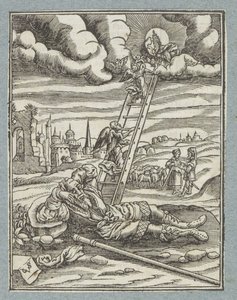 Jákob létrája alkotó: Christoffel van Sichem (II)