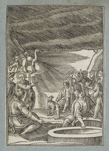Józsefet a kútba dobják alkotó: Christoffel van Sichem (II)