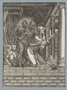 Ninive királya vezeklést végez alkotó: Christoffel van Sichem (II)