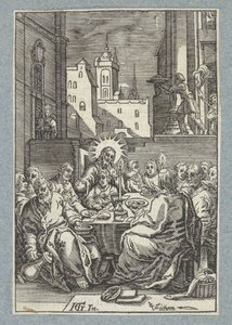Utolsó vacsora alkotó: Christoffel van Sichem (II)