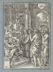 Vének a bíróságon alkotó: Christoffel van Sichem (II)