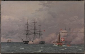Koppenhága kikötője 1832. május 1-jén alkotó: Christoffer Wilhelm Eckersberg