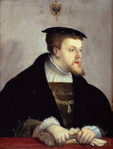 V. Károly császár (1500-1558) portréja. 1532 körül