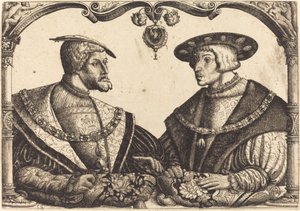 V. Károly és I. Ferdinánd császár alkotó: Christoph Bockstorfer