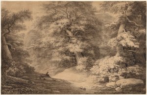 Bükkfa pihenő utazóval, 1803.