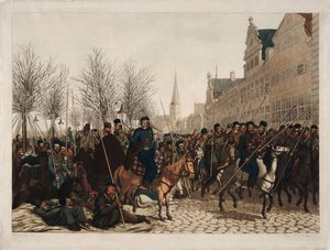 Kozákok Hamburgban, 1813. március 18
