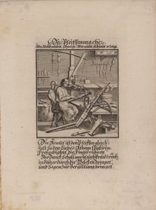 A fúvóshangszerkészítő alkotó: Christoph Weigel the Elder