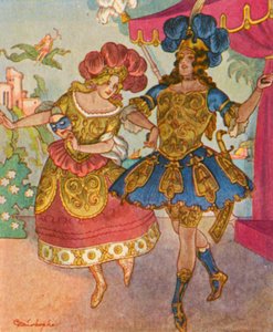 Ballett Und Oper / Balett és Opera (színes litográfia)