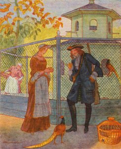 Fasanerie / Fácánház (színes litográfia)