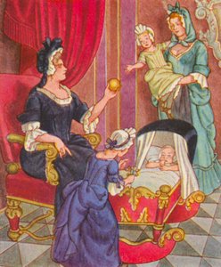 Kinderzimmer / Óvoda (színes litográfia)