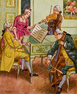 Musical Entertainment / Musical Entertainment (színes litográfia)