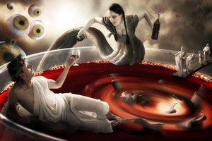 Sötét boros fantázia alkotó: Christophe Kiciak