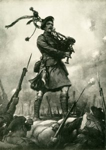 Hogyan nyerte el Piper Laidlaw Viktória-keresztet 1915. szeptember 25-én, 1920-ban.