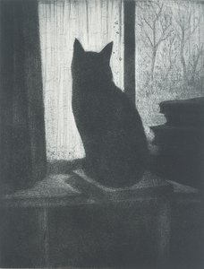 Le Chat, 1920 körül (rézkarc és akvatinta)