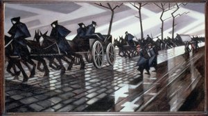 Az út Ypres-be alkotó: Christopher Richard Wynne Nevinson