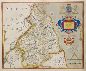 Northumbria térképe, „Anglia és Wales atlasza”