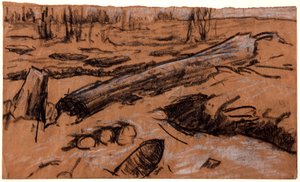 Egy kidőlt fa, 1914. alkotó: Christopher Williams