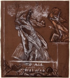 Ábratanulmány egy háborús emlékműhöz, 1920. alkotó: Christopher Williams