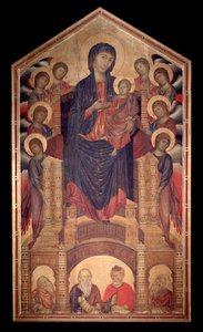 A Szentháromság Maesta (tempera fán